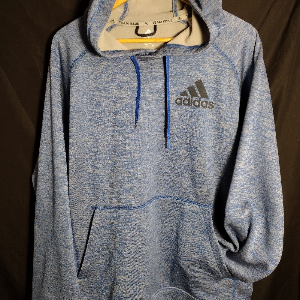 Light blue Adidas Hoodie